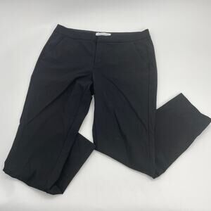 EVERLANE Pant Wool Tapered Leg Mid Rise Cropped Ankle Length Womens 8